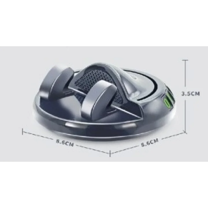 Mey İthalat® 360° Dönebilen Yapışkanlı Numaratörlü Araç Telefon Tutucu