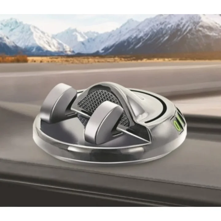Mey İthalat® 360° Dönebilen Yapışkanlı Numaratörlü Araç Telefon Tutucu