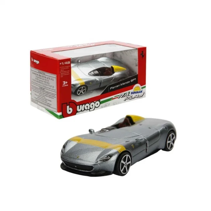 Mey İthalat® 36000 Burago Race Play 1:43 Model Arabalar -