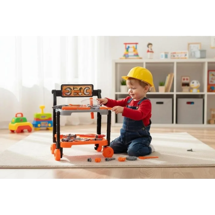 Mey İthalat® 36778-53 41 PARÇA KUTUDA ARABALI TAMİR SETİ