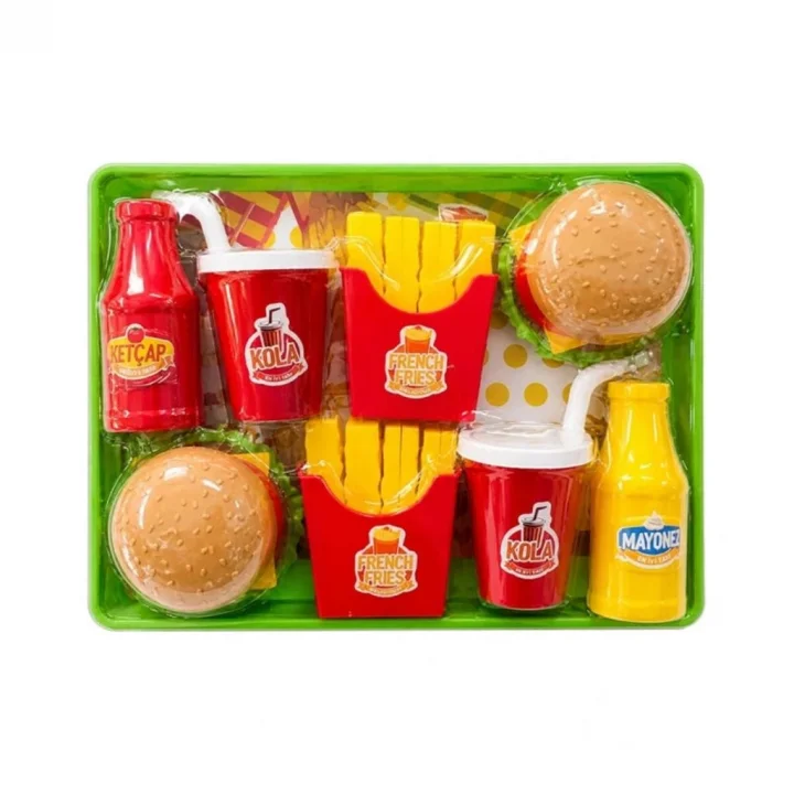 Mey İthalat® 39164 HAMBURGER TEPSİ ÇİFT PORSİYON