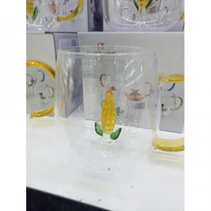 Mey İthalat® 3D Mısır Figürlü Kupa Bardak