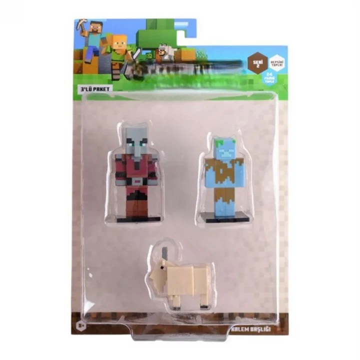 Mey İthalat® 3D Toppeez 3lü Figür Seti Seri 2