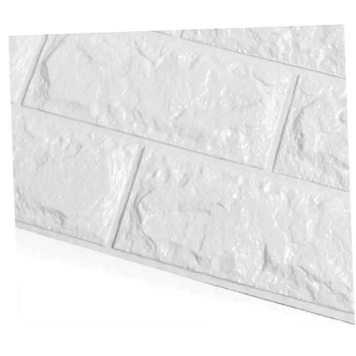 Mey İthalat® 3D Tuğla Desenli Kendinden Yapışkanlı Duvar Paneli 58x38 cm