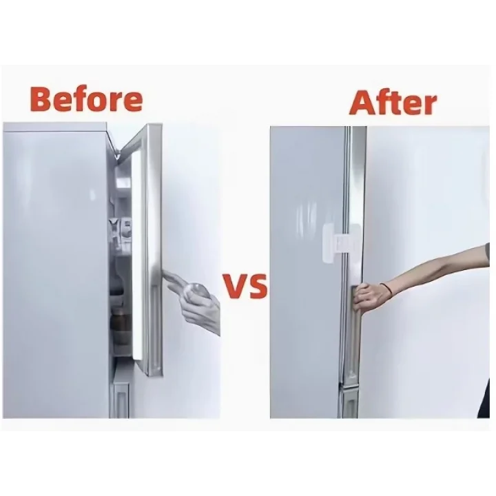 Mey İthalat® 4 Adet Buzdolabı, Çekmece ve Dolap Kapağı Çocuk Kilidi