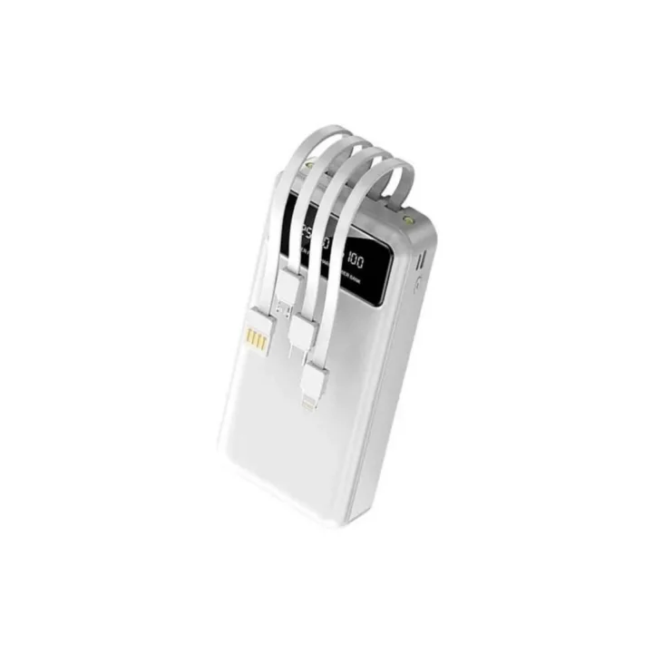 Mey İthalat® 4 Çıkışlı 20.000 MAH Powerbank Taşınabilir Çoklu Giriş