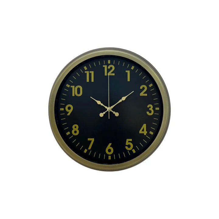 Mey İthalat® 40 Cm Metal Eskitme Klasik Duvar Saati