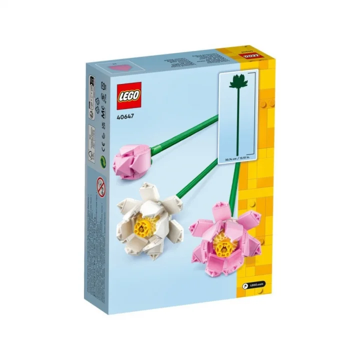 Mey İthalat® 40647 iconic Botanical Collection Lotus Çiçekleri 220 parça +8 yaş
