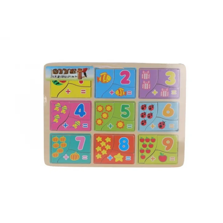 Mey İthalat® 4215 TAHTA BULTAK BULMACA PUZZLE 27 PRÇ