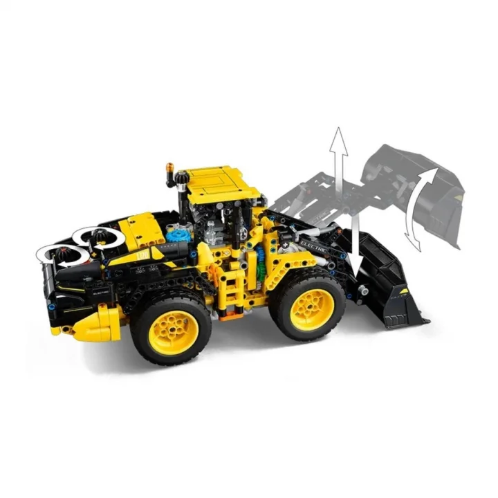Mey İthalat® 42209   Technic Volvo L120 Elektrikli Yükleyici parça +9 yaş