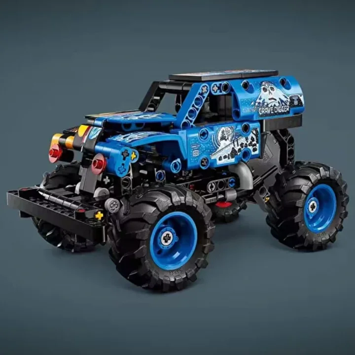 Mey İthalat® 42219 Technic Monster Jam Grave Digger 263 parça +7 yaş