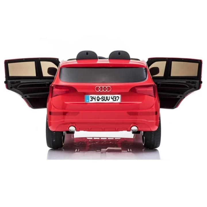 Mey İthalat® 437 Audi Q-SUV 12V Kırmızı Akülü Araba
