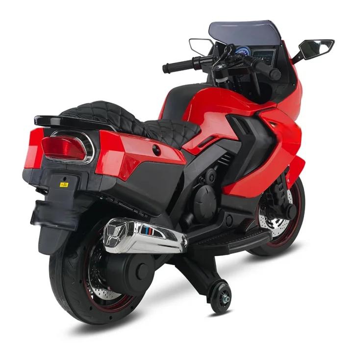 Mey İthalat®   438A XMX-316 Ledli Akülü Motor 12 Volt Kırmızı