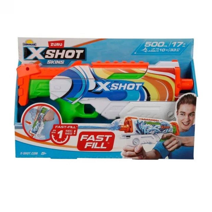 Mey İthalat®  4583 X-Shot Skins Hyperload Fast Fill Su Tabancası 34 cm