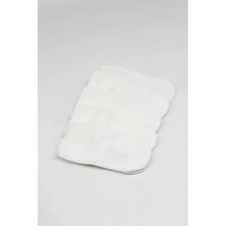 Mey İthalat®   5li Penye Soket Kutulu Basic Çorap 10131 Ekru