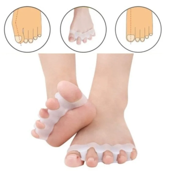 Mey İthalat® 5 Parmak Ayıran Geçmeli Makara Beyaz Renk