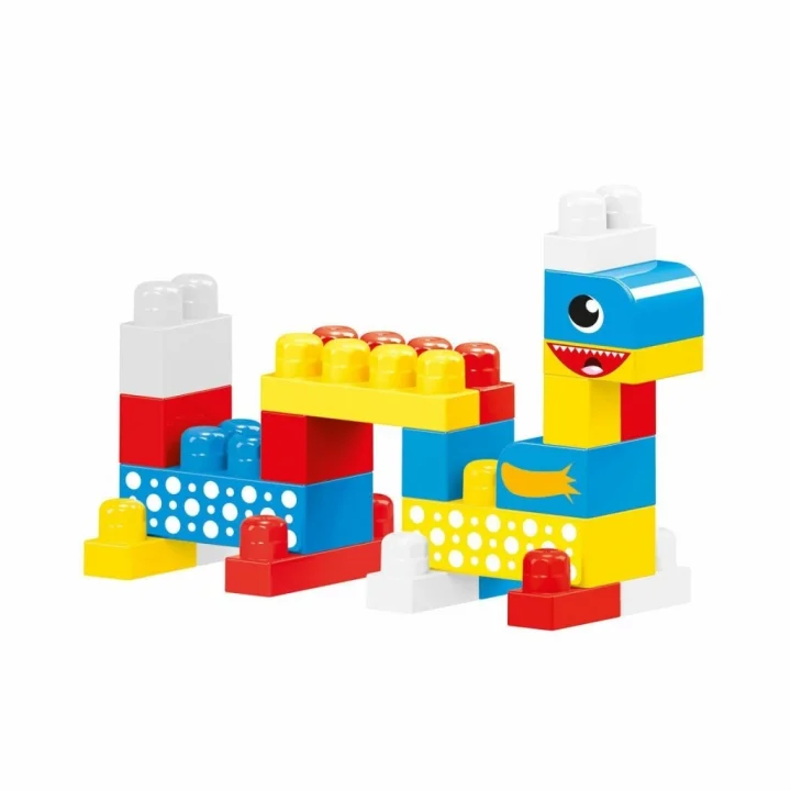 Mey İthalat® 5020 OYUNCAK BASKILI TORBADA BÜYÜK BLOKLAR 100 PARÇA