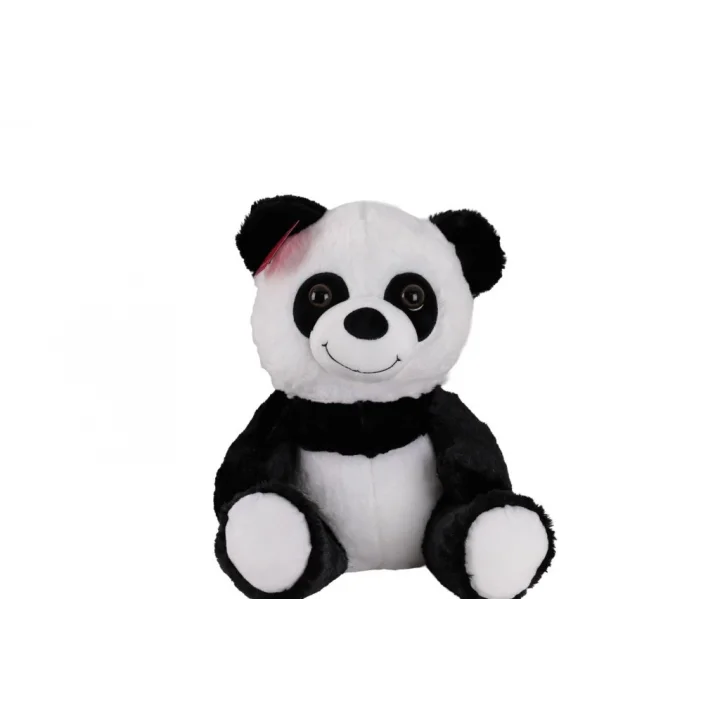 Mey İthalat® 5122S OTURAN PANDA 37 CM SİYAH
