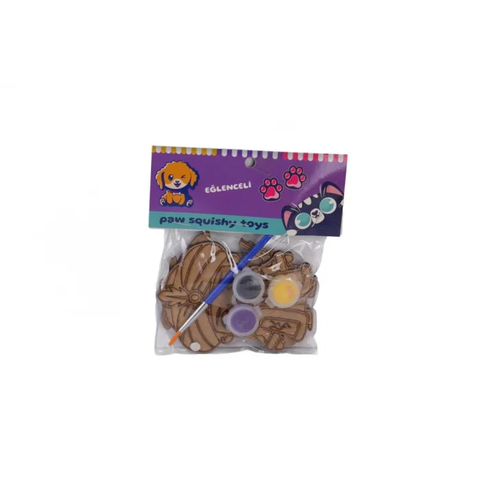 Mey İthalat® 5637 AHŞAP 3 LÜ BOYAMA
