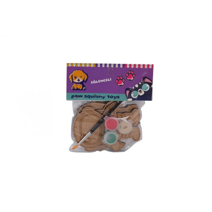 Mey İthalat® 5637 AHŞAP 3 LÜ BOYAMA