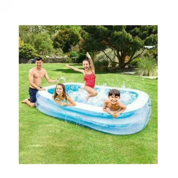 Mey İthalat® 56483 HAVUZ ŞEFFAF AİLE HAVUZU 262X175X56