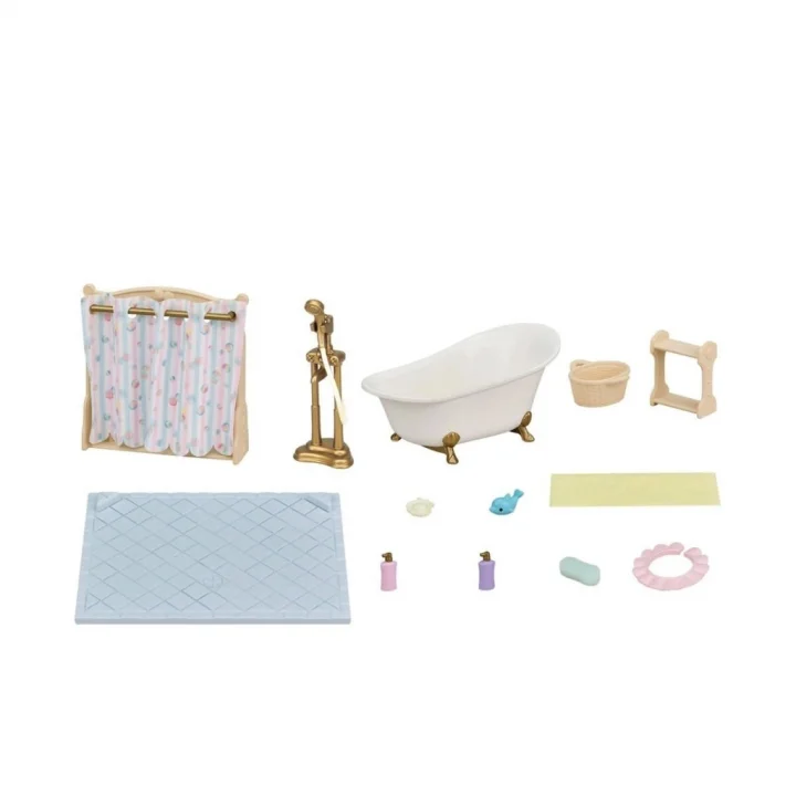 Mey İthalat®  5739 Sylvanian Families Banyo ve Duş Seti (figürler dahil değildir) +3 yaş
