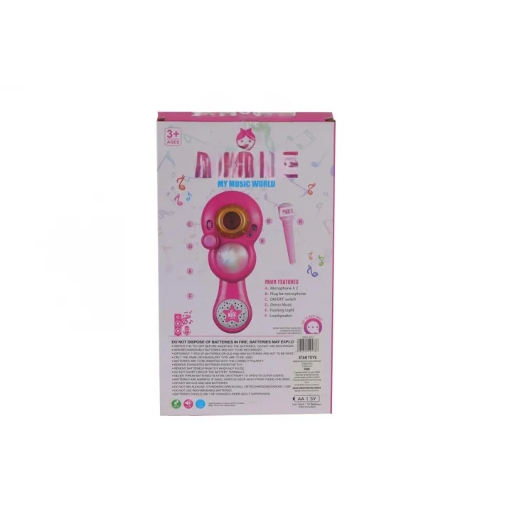 Mey İthalat® 5801-KUTUDA 2Lİ AYAKLI MİKROFON