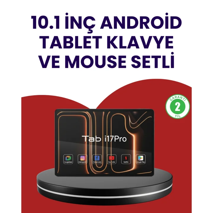 Mey İthalat® 5G Uyumlu Android Tablet 16GB RAM 1TB Hafıza Set Halinde