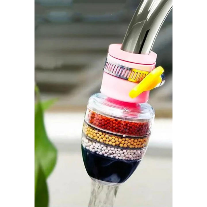 Mey İthalat®  6 Katmanlı Musluk Ucu Filtreli Su Tasarruflu Hijjenik Musluk Başlığı