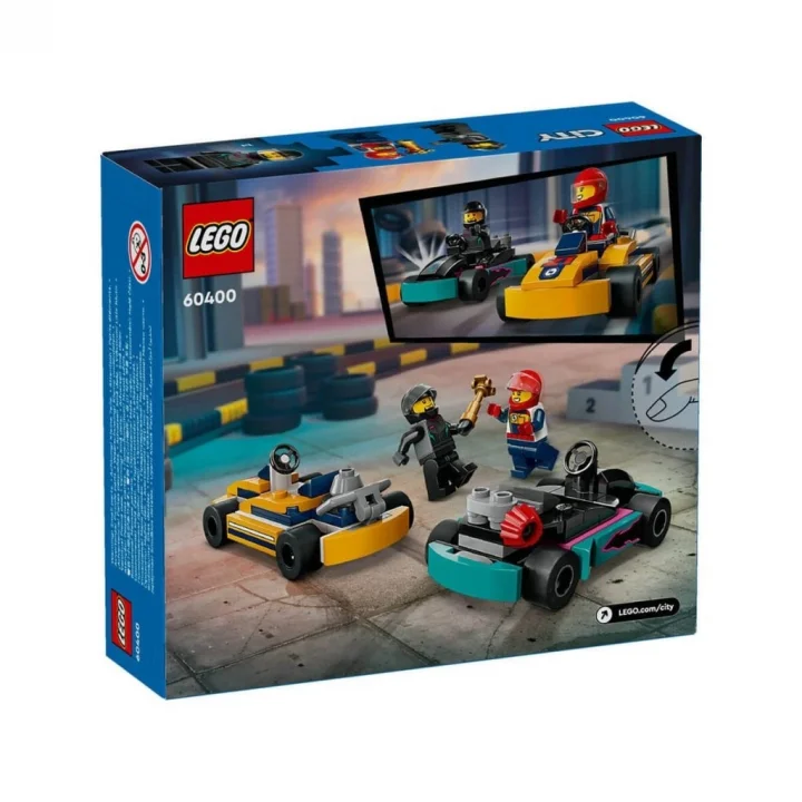Mey İthalat® 60400  ® City Go-Kart ve Yarış Sürücüleri 99 parça +5 yaş