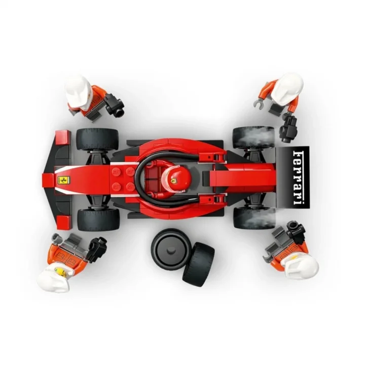 Mey İthalat® 60443   City Ferrari F1 Pit Stop ve Pit Ekibi 322 parça +6 yaş