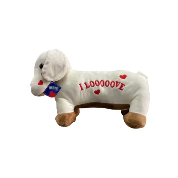 Mey İthalat® 62203 PELUŞ 45 CM AŞIK KÖPEK YASTIK -HLY