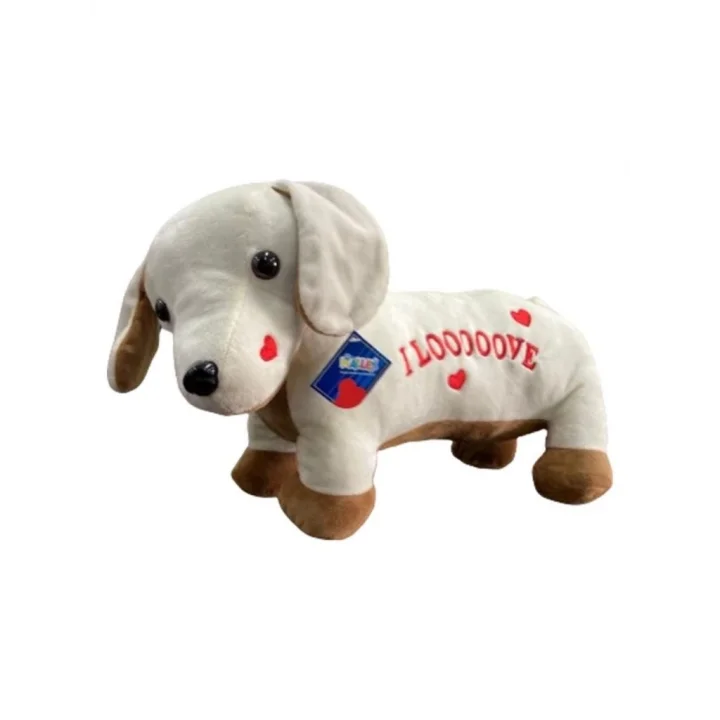 Mey İthalat® 62203 PELUŞ 45 CM AŞIK KÖPEK YASTIK -HLY