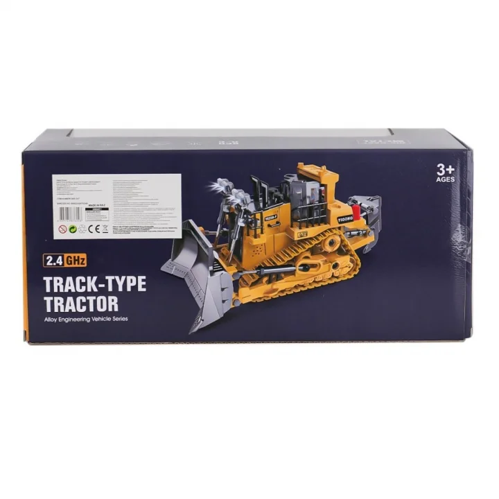 Mey İthalat®  689-367 Kumandalı Sesli Işıklı Bulldozer -Gepettoys