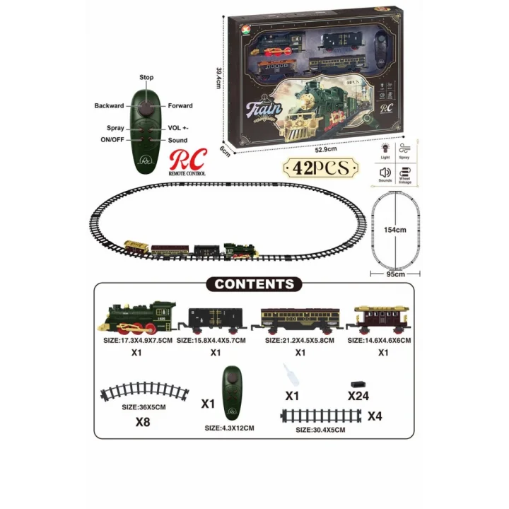 Mey İthalat® 699-139A UZAKTAN KUMANDALI TREN