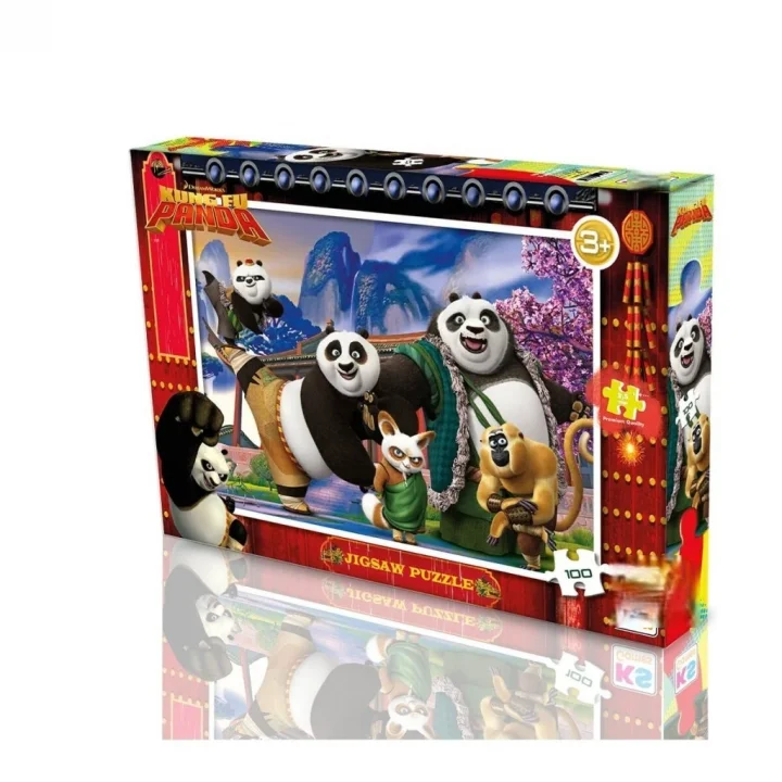Mey İthalat® 714 KUNG FU PANDA PUZZLE 100 PRÇ