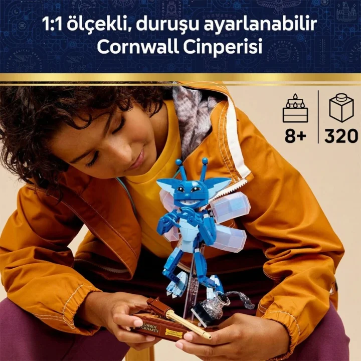 Mey İthalat® 76461 Cornish Pixie Cinperisi 320 parça +8 yaş