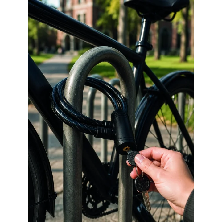 Mey İthalat® 80 CM 12 MM BİSİKLET KİLİDİ