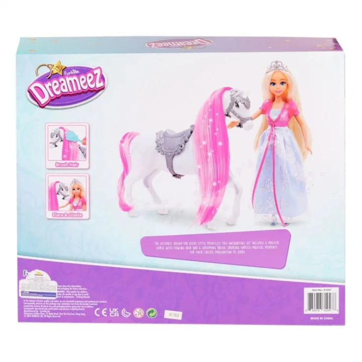 Mey İthalat® 81047 Dreameez Prenses Bebek ve Atı