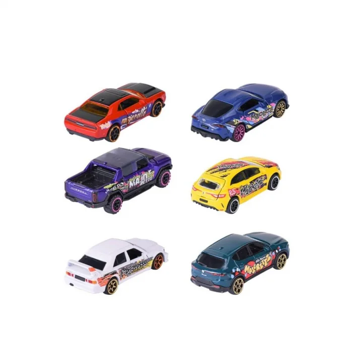 Mey İthalat® 8504100002 Graffiti Premium Cars 6-t (adet fiyatıdır.)