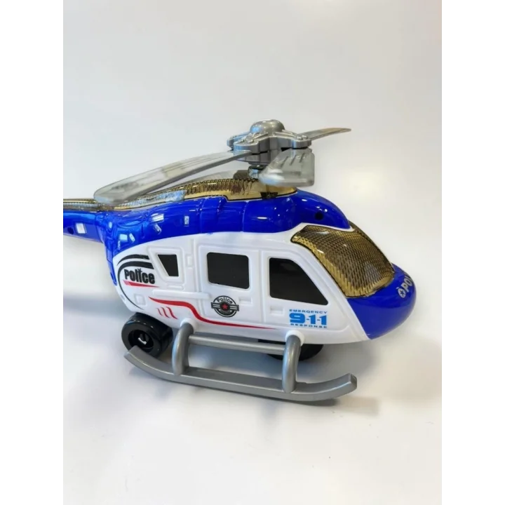 Mey İthalat® 8814 SESLİ IŞIKLI ÇARP DÖN HELİKOPTER-KRS