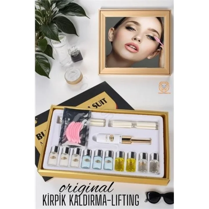 Mey İthalat® 90 Kullanım Kirpik Perma Lifting Kaldırma Seti 720364