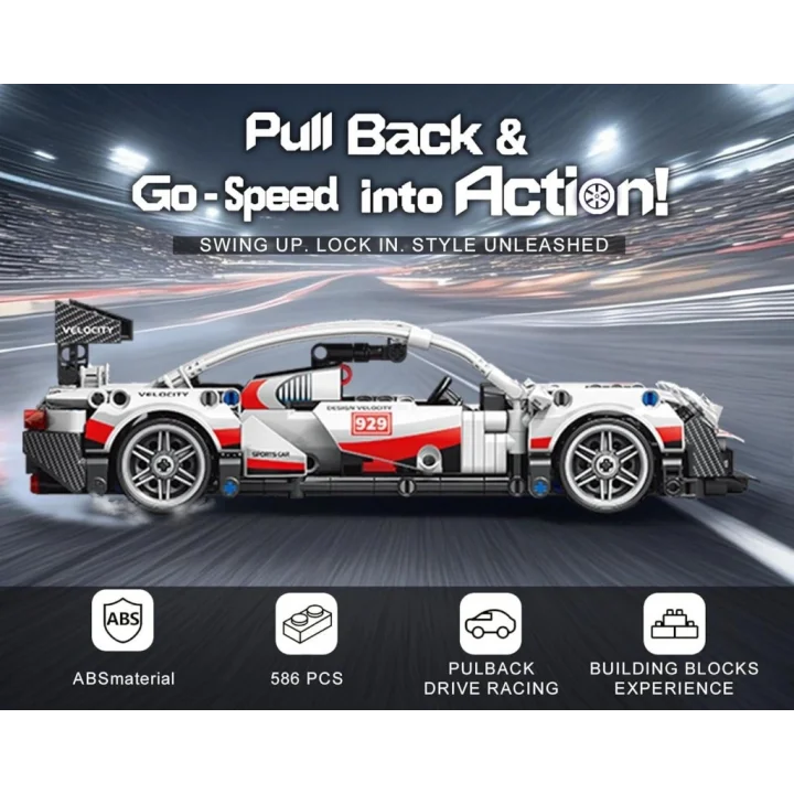 Mey İthalat® 9055-3  TOYSE TOYS BRİCKS SPEED GRİ -EKN