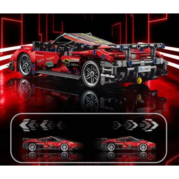 Mey İthalat® 9055-7  TOYSE TOYS BRİCKS SPEED KIRMIZI -EKN