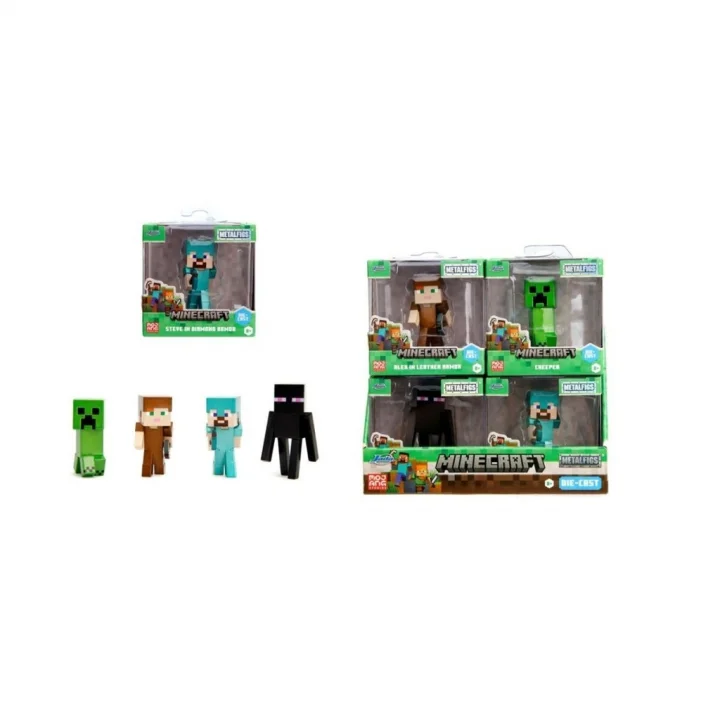 Mey İthalat® 9385138300W03 Minecraft Figures 2 5 Wave 3die-castpop-culture collectible(Belirtilen fiyat, tekli satış için adet fiyatıdır.)