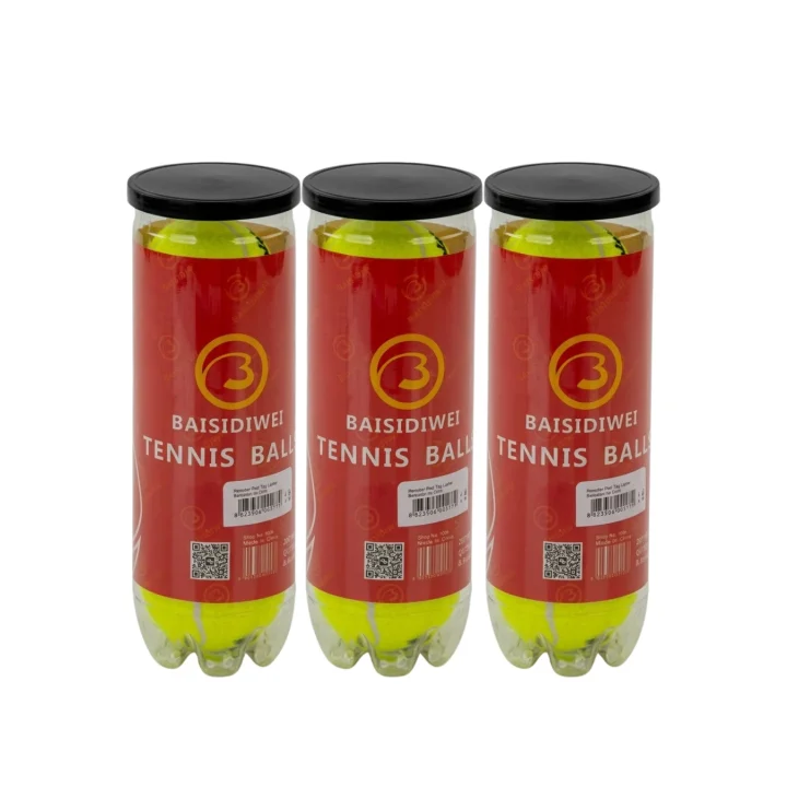Mey İthalat® 9’lu Tenis Topu Seti Dayanıklı Yüksek Zıplama Performans Topları