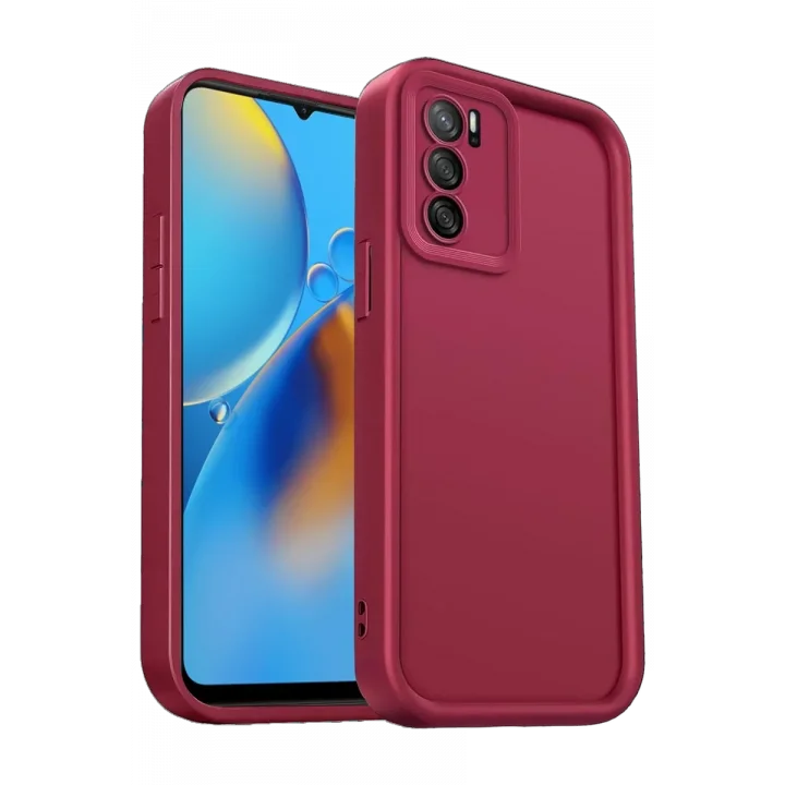 Mey İthalat®   A16 Kılıf Viera Silikon - Bordo