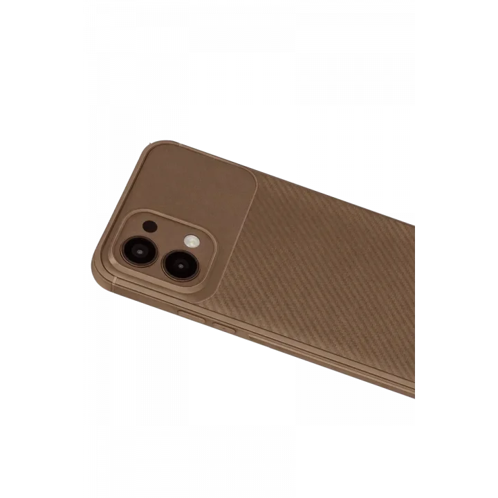 Mey İthalat®   A6 Pro 4G Auto Focus Karbon Kapak - Kahverengi
