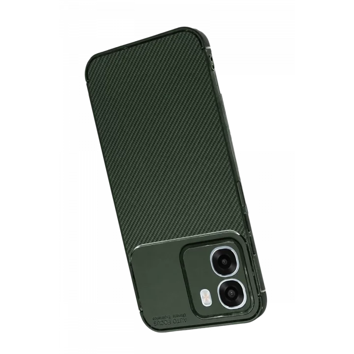 Mey İthalat®    A6T 5G Auto Focus Karbon Kapak - Koyu Yeşil
