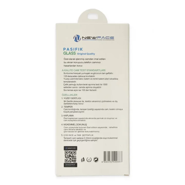 Mey İthalat®   A73 Pasifik Cam Ekran Koruyucu